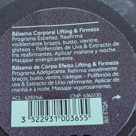 Caudalie Vinosculpt Lift & Firm Body Cream 250mL 8.4fl oz - Picture 3 of 5